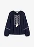 Oversizeblus med broderi, bonprix