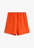 Jerseyshorts av lätt kräpp, bonprix