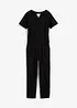Jerseyjumpsuit med ekologisk bomull för barn, bonprix
