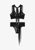 Bralette och stringtrosa ouvert (2 delar), bonprix