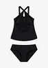 Tankini (2 delar) med korsade axelband, bonprix