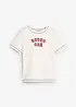 T-shirt av ren ekologisk bomull, bonprix