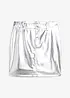 Minikjol i metallicmaterial, bonprix
