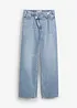 Wide Leg-jeans Mid Waist, Low Stretc, bonprix