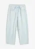 Jeans med medelhög midja och kortare ben, Super Soft, bonprix