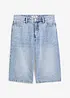 Jeansshorts Mid Waist, Low Stretch, bonprix