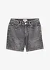 Jeansshorts Mid Waist, Low Stretch, bonprix