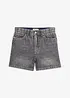 Jeansshorts High Waist, Low Stretch, bonprix
