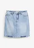 Jeanskjol Mid Waist, Low Stretch, bonprix