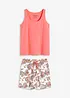 Pyjamas med shorts, bonprix