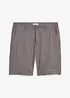 Bermudas i chinosmodell med linne, Regular Fit, bonprix