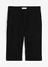 Långa shorts i Loose Fit av luftig muslin, bonprix