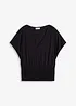 Topp med smock i nederkant, bonprix