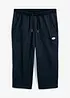 3/4-sweatbyxa i denimlook med bekväm midja, bonprix
