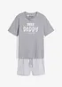 Pyjamas med shorts, bonprix