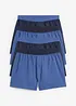 Ledigt skurna jerseyboxershorts av bomull (4-pack), bonprix