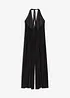 Strandjumpsuit med glittrande trådar, bonprix