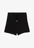 Korta stickade shorts med foder, bonprix