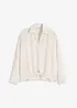 Blus i lätt kräppat material, bonprix