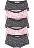 Hipstertrosa med mjuk bomull (5-pack), bonprix