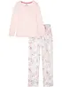 Pyjamas i ekologisk bomull, bonprix
