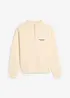 Oversized sweatshirt av ren ekologisk bomull, bonprix