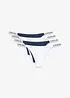 Stringtrosa med ekologisk bomull (4-pack), bonprix