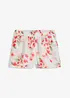 Mönstrade shorts, bonprix
