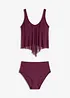 Tankini (2 delar) med återvunnen polyamid, bonprix