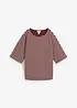 Oversizesweatshirt av ren bomull, bonprix