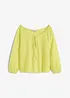 Blus i ekologisk bomull, bonprix