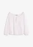 Blus i ekologisk bomull, bonprix