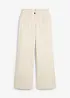 Wide Leg Jeans Mid Waist, med bekväm midja, bonprix