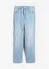 Loose Fit Stretch Jeans med justerbar midja för barn, Straight, bonprix