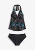 Tankini (2 delar) med återvunnen polyamid, bonprix