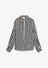 Skjortblus i fin satin, bonprix