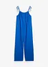 Jumpsuit i linne och viskos, bonprix