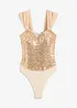 Body med paljetter, bonprix