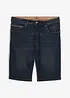 Stretchiga jeansshorts, smal passform, bonprix