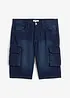 Jeansshorts med cargofickor, Relaxed Fit, bonprix