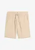 Dra på-shorts av muslin, bonprix