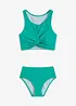 Bikini med BH-topp och återvunnen polyester (2 delar), bonprix