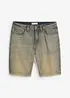 Dirty Washed jeansshorts, Regular Fit, bonprix