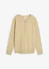 Cardigan med rund halsringning, bonprix
