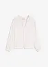 Blus med metalliserade ränder, bonprix