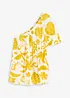 Blus i one-shoulder-modell av viskos med struktur, bonprix