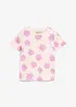T-shirt av stretchig bomullsmix, bonprix