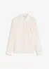 Transparent blus med struktur, bonprix