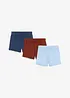 Jerseyshorts i ren ekologisk bomull för bebisar (3-pack), bonprix
