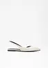 Ballerinaskor med slingback, bonprix